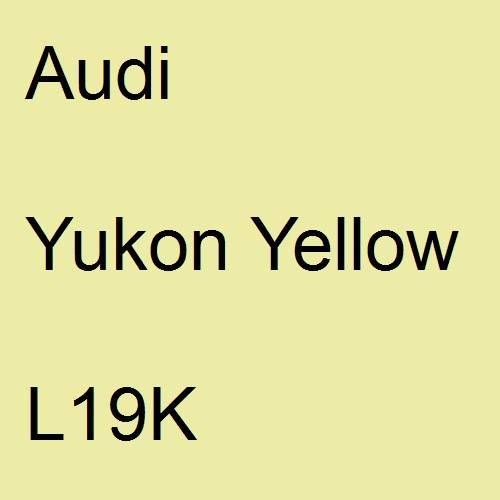 Audi, Yukon Yellow, L19K.